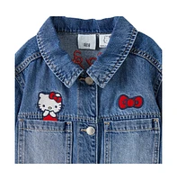 Cotton On Girls Little/Big License Emery Denim Shacket