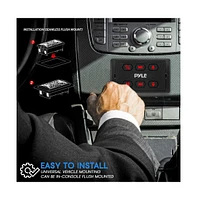 Pyle Wireless Bt Audio Controller, Waterproof Marine Receiver Remote