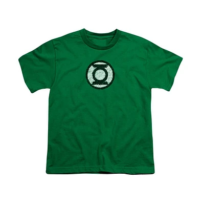 Green Lantern Boys Scribble Logo Short Sleeve Tee / T-Shirt