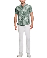 Guess Men's Wayco Floral-Print Short-Sleeve Shirt