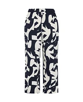 City Chic Plus Enya Print Pant