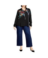 City Chic Plus Phoebe Shirt