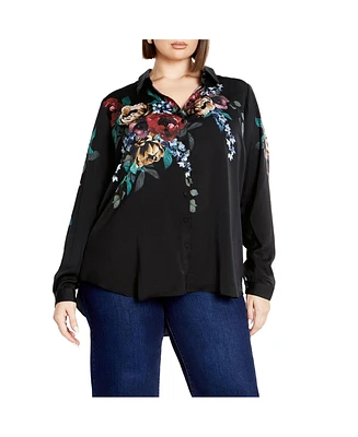City Chic Plus Phoebe Shirt
