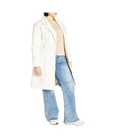 City Chic Plus Size Selena Coat