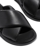 FitFlop Women's iQushion D-Luxe Padded Cross Slides