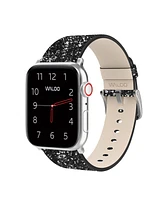 Waloo Leather Bling Band For Apple Watch