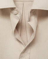 Mango Men's Slim-Fit Cotton Shirt