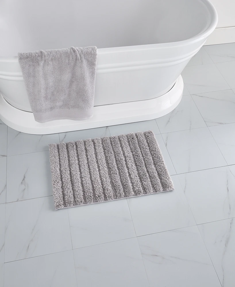 Charter Club Signature Bath Rug, 17" x 24", Exclusively at Macy's