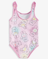 Dreamwave Toddler Girls Care Bears One-Piece Swimsuit