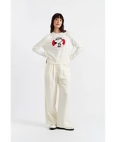 Chinti and Parker Women's & Snoopy Nautical Breton Sweater