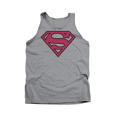 Superman Men's & Shield Adult Tank Top