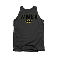 Batman Men's Wwbd Logo Adult Tank Top