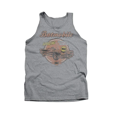 Batman Men's Amazing Batmobile Adult Tank Top