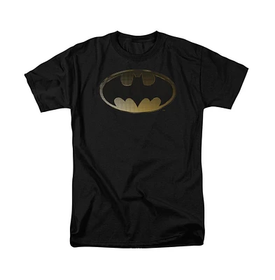 Batman Big & Tall Halftone Bat Short Sleeve Adult Tee / T-Shirt