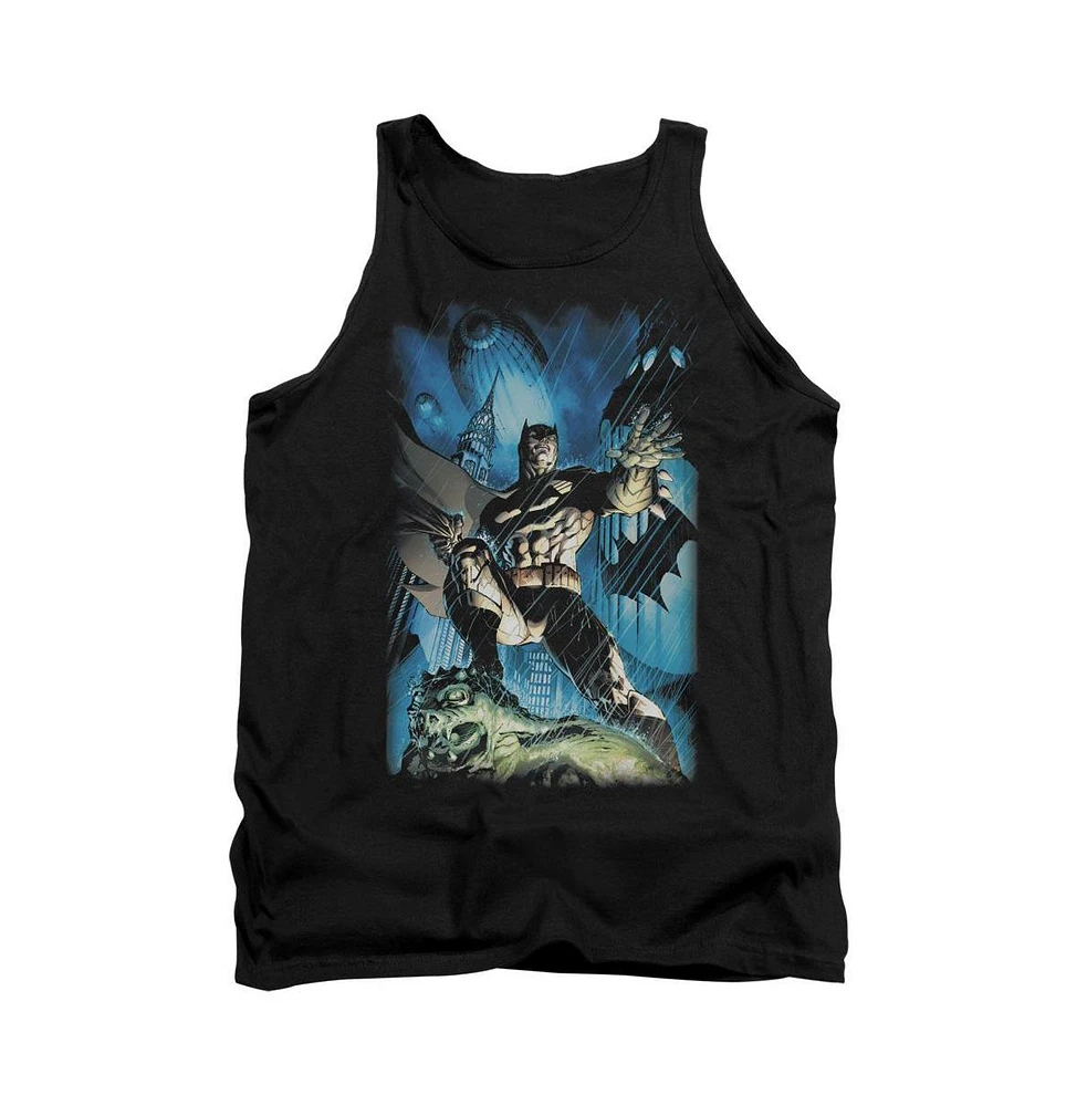 Batman Men's Stormy Dark Knight Adult Tank Top