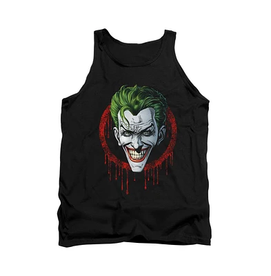 Batman Men's Joker Drip Adult Tank Top