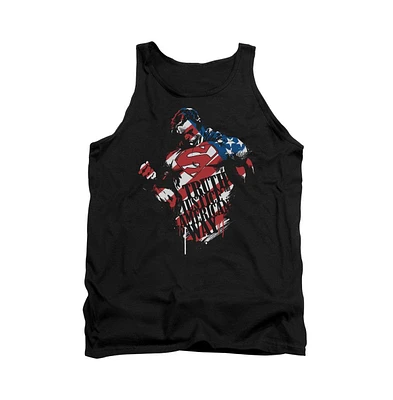 Superman Men's The American Way Adult Tank Top