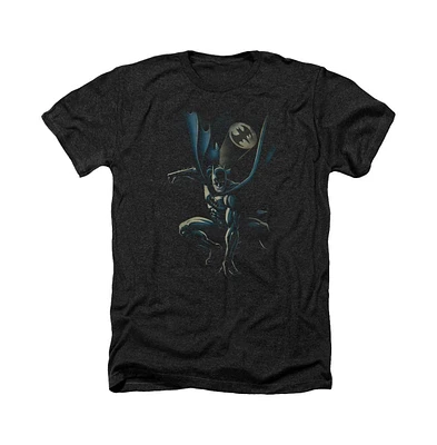 Batman Men's Calling All Bats Adult Heather Tee / T-Shirt