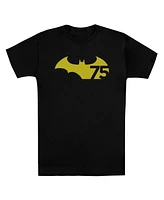 Batman Men's 75 Logo 2 Short Sleeve Adult Tee / T-Shirt