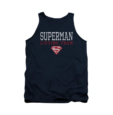 Superman Men's Lifting Team Adult Tank Top