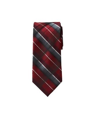 KingSize Men's Extra Long Classic Plaid Tie