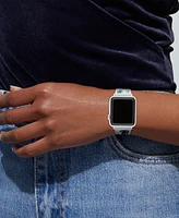 Coach Women's Floral Silicone Strap Band for Apple Watch 38mm, 40mm