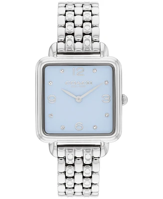 Coach Women's Cass Silver Tone Stainless Steel Bracelet Watch, 28mm