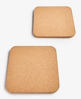 Arch Studio Set Of 2 Square Cork Trivets