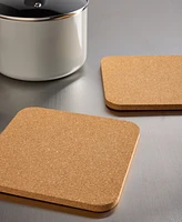 Arch Studio Set Of 2 Square Cork Trivets