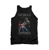 Batman V Superman Men's Hero Split Adult Tank Top