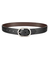 Calvin Klein Reversible Center Bar Buckle Dress Belt