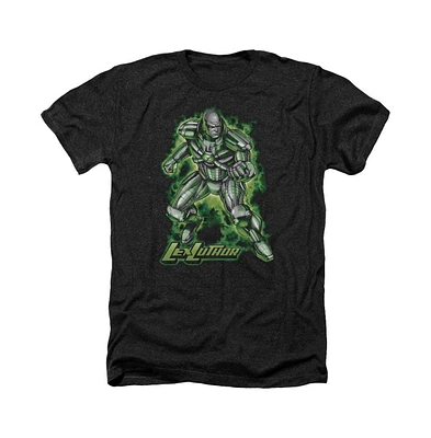 Superman Men's Kryptonite Powered Adult Heather Tee / T-Shirt