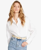 Steve Madden Women's 3-Pc. Raffia & Faux-Leather Belt Set