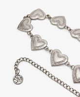 Steve Madden Women's Heart Conch Chain Belt