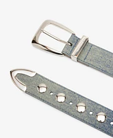 Steve Madden Women's Studded Faux-Leather Belt