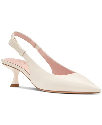 Kate Spade New York Women's Riley Slingback Kitten-Heel Pumps