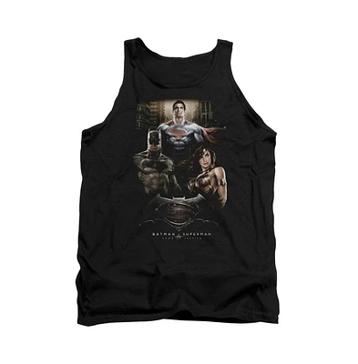 Batman V Superman Men's The Three Adult Tank Top