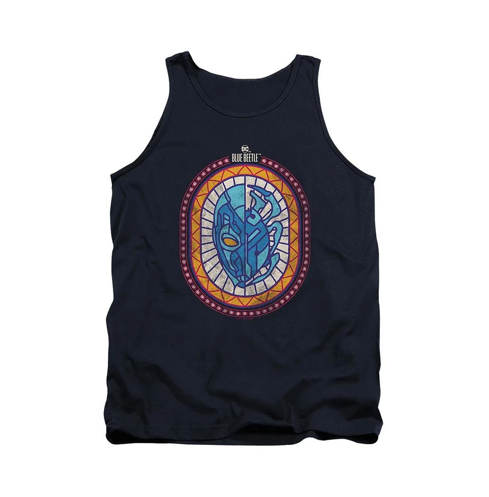 Blue Beetle Men's Reyes Courage Adult Tank Top