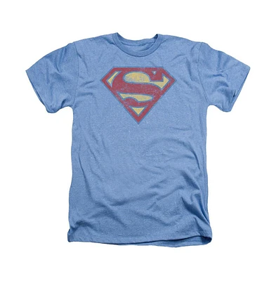 Superman Men's Super S Adult Heather Tee / T-Shirt