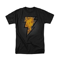 Black Adam Men's Beveled Emblem Short Sleeve Adult Tee / T-Shirt