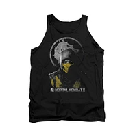 Mortal Kombat X Men's Scorpion Bust Adult Tank Top