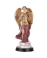 Fc Design "2-pc Set" 6"H Archangel Barachiel Statue Chief of The Guardian Angels Holy Figurine Angel of Blessings Figurine Statue Ornament Home Room O