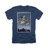 Batman Men's Dkr Duo Adult Heather Tee / T-Shirt