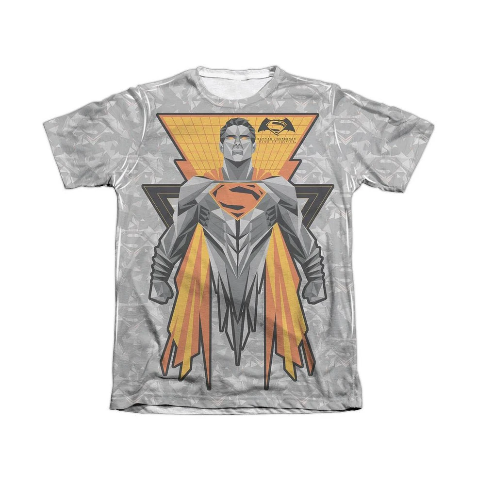 Batman V Superman Men's Super Tech Sub Adult Poly/Cotton Short Sleeve Tee / T-Shirt