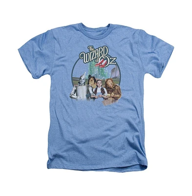 Wizard Of Oz Men's Were Off To See Adult Heather Tee / T-Shirt