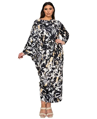 L I V D Plus Size Asher Asymmetrical Dress