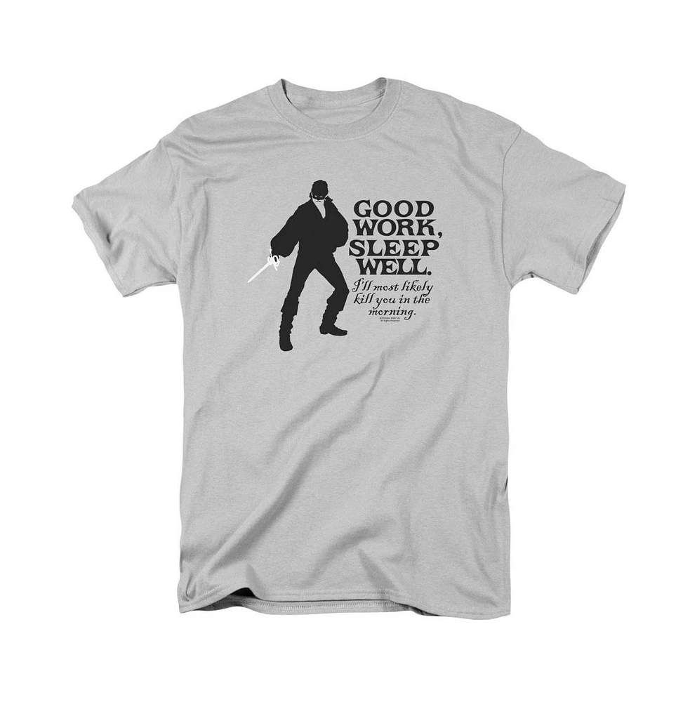 Princess Bride Men's Good Work Short Sleeve Adult Tee / T-Shirt