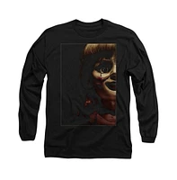 Annabelle Men's Doll Tear Long Sleeve Adult Tee / T-Shirt