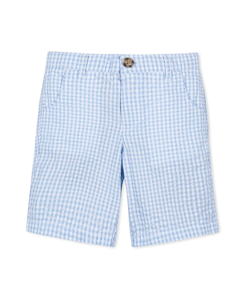 Hope & Henry Baby Boys Organic Seersucker Short