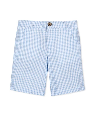 Hope & Henry Baby Boys Organic Seersucker Short